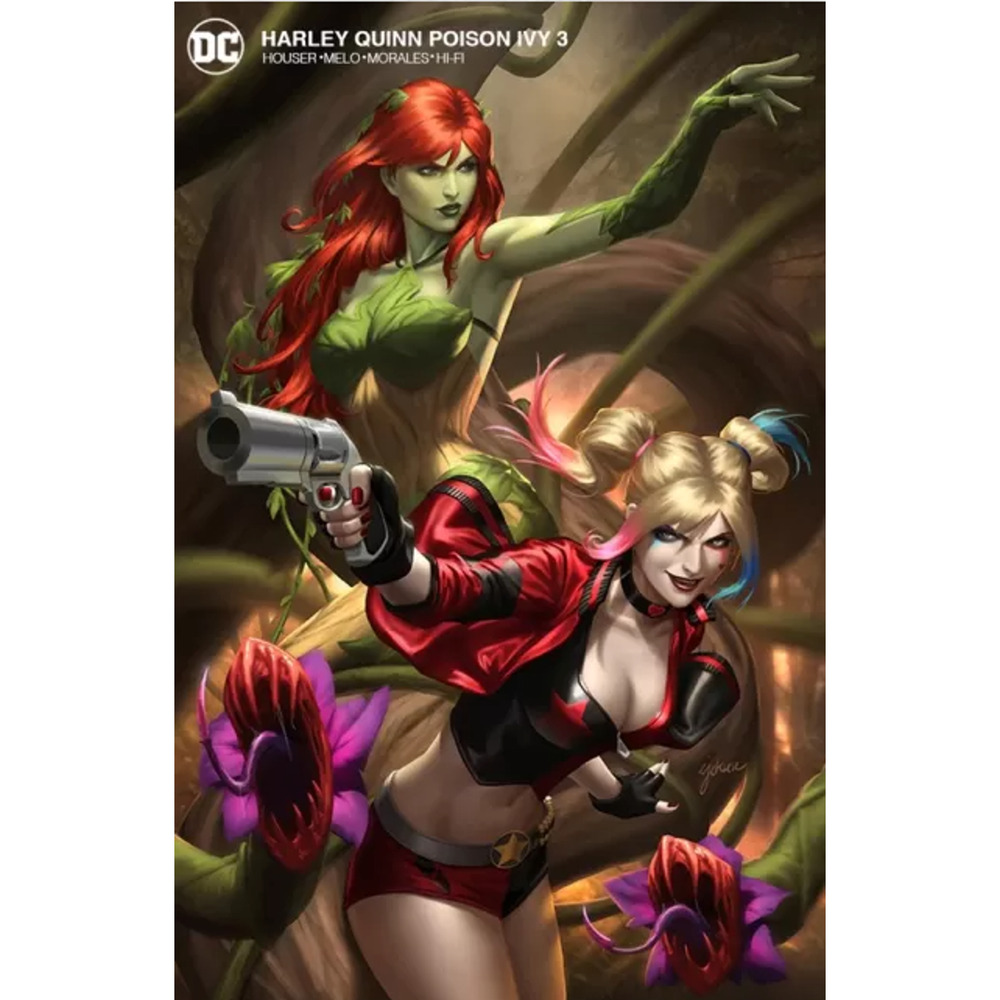 HARLEY QUINN and POISON IVY #3 * NM+ * EJIKURE MINIMAL VARIANT